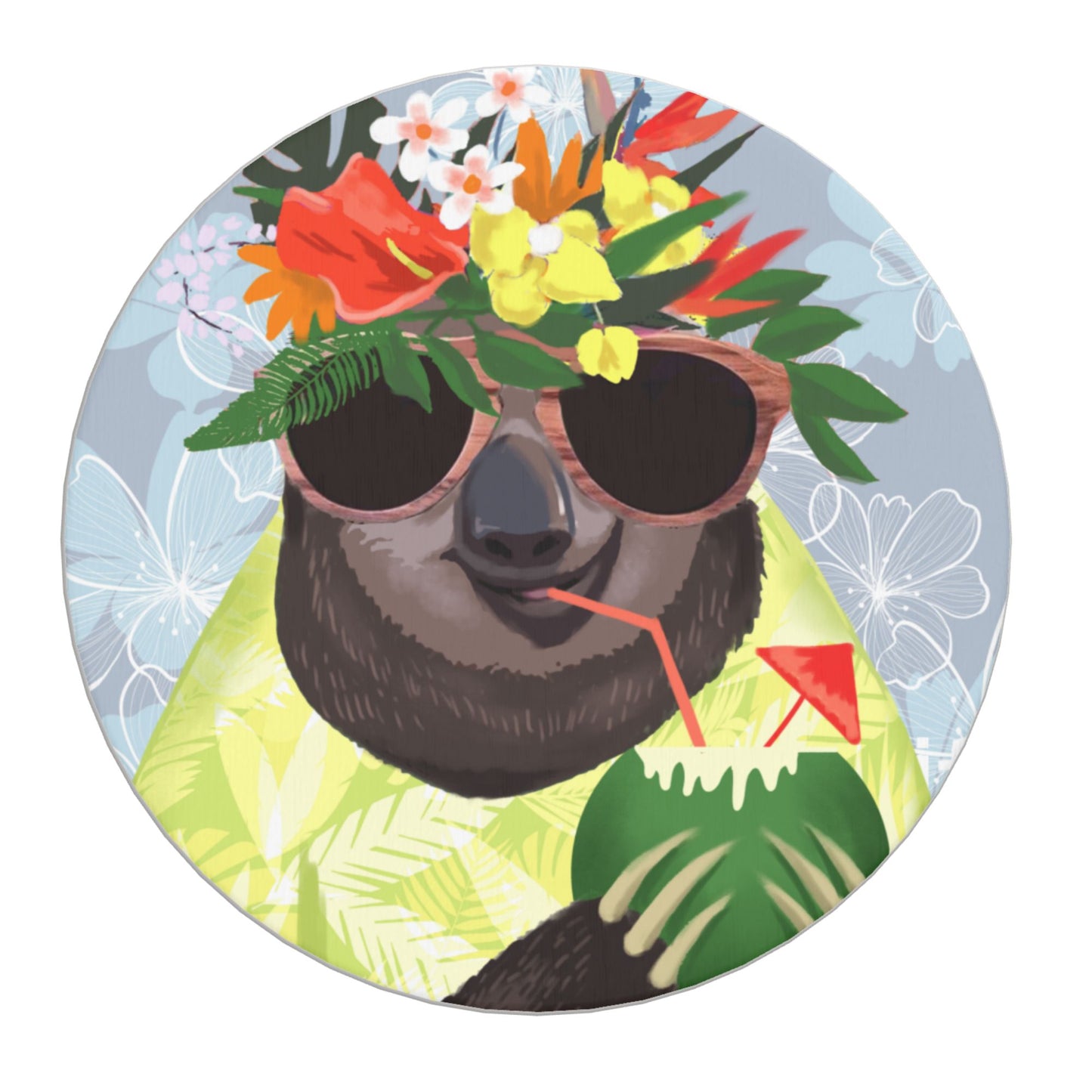 Personalized Round Diatomaceous Earth Coasters