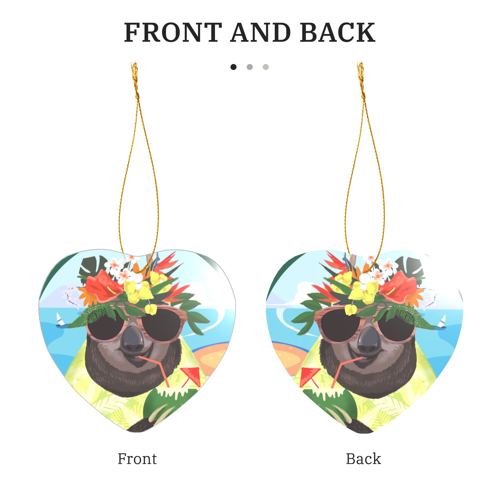 Personalization Acrylic shaped pendant